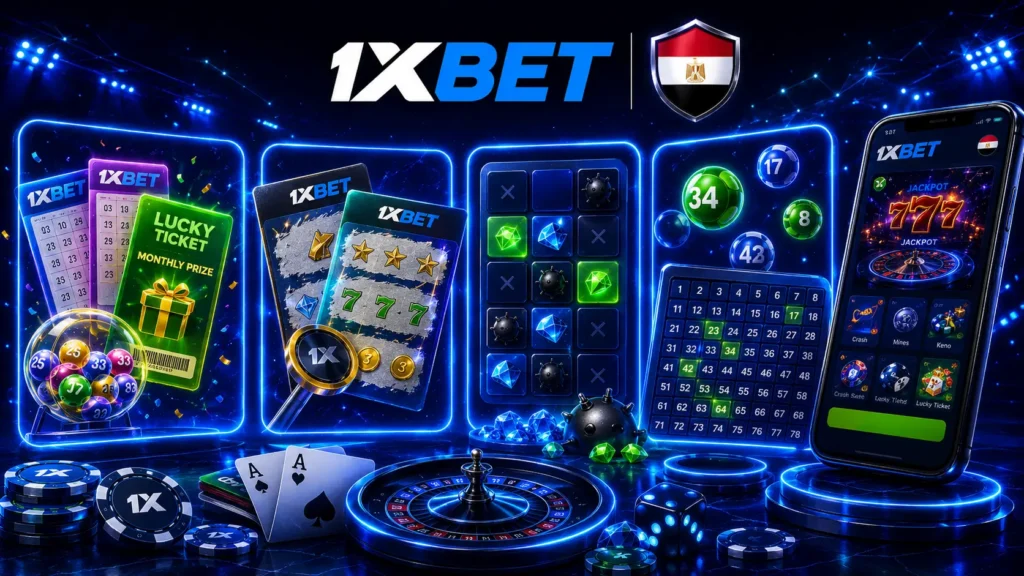 1xbet ألعاب الكازينو